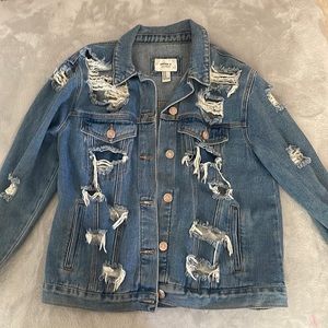Forever 21 Distressed Jacket